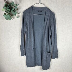 Verve Ami > Gray Cardigan Small